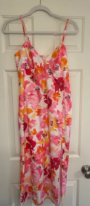 Shein Dress Floral thumbnail 1