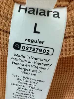 HALARA NWT Flex™ High Waisted Pocket Wide Leg Waffle Work Pants Size Large thumbnail 9