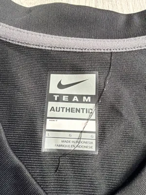 Nike Team Authentic Football Jersey #15 Black Gold Mesh Size Large thumbnail 3