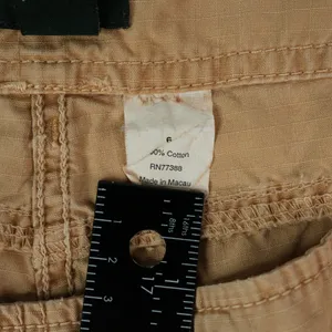 J‎ Crew Shorts Womens 6 City Fit Khaki Brown 33x5 Zipper Back Pockets Cotton thumbnail 9