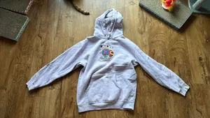 Stay Cool Space Hoodie White Size M thumbnail 2
