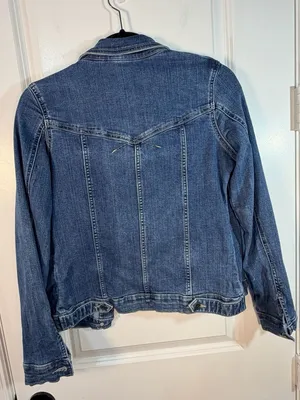 Riders by Lee Indigo Women's Denim Jean Jacket Size Small thumbnail 4