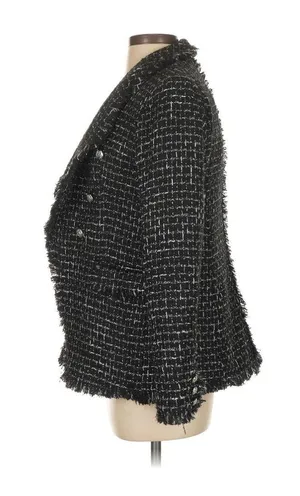 Rachel Zoe Black Sequin Blazer thumbnail 2