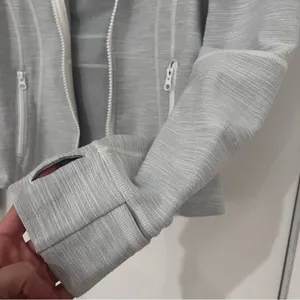 Lululemon Define Full Zip Jacket Heathered Grey thumbnail 8