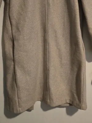 Zara Long Light Beige Trench Coat thumbnail 10