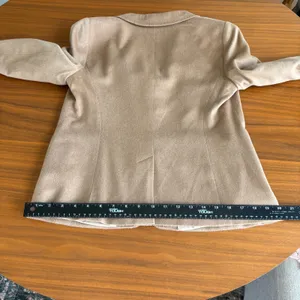 Talbots Blazer 8P Camel Hair Coat Italian Fabric Preppy Old Money Capsule Office thumbnail 11