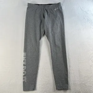 Nike Large L Leggings Hologram Carbon Heather Gray Full Length‎ 886257-091 thumbnail 5