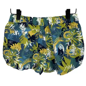 Patagonia Shorts‎ Womens Sz XS Tropical Leaf All Over Athletic Nylon 2" Inseam thumbnail 2