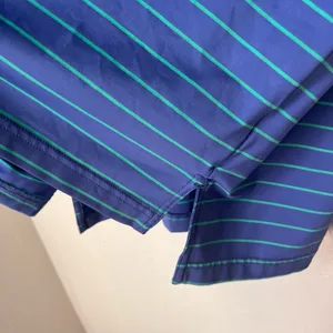 Peter Millar Summer comfort blue striped polo shirt size XL thumbnail 5