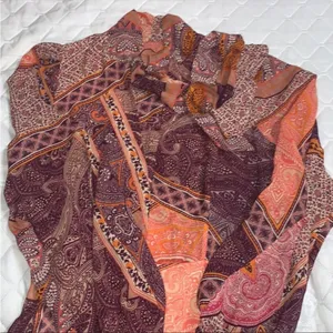 NWT divine heritage paisley orchid mini dress s‎ thumbnail 7