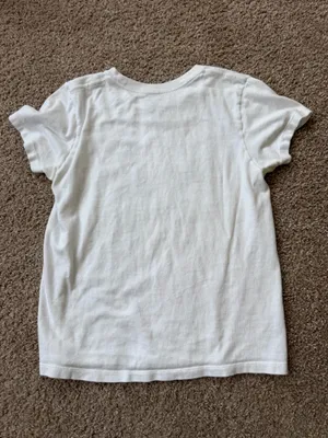 John Galt Brandy Melville Chloe White 14 T-Shirt thumbnail 5