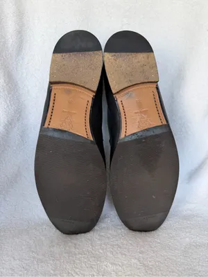 Gucci Black Leather Women's Loafers with Gold Horsebit Size 8.5 thumbnail 13