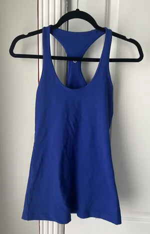 Lululemon Tank Top Blue Racerback thumbnail 1