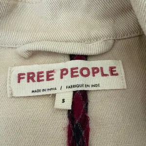 FREE PEOPLE‎ Tan Highlands Double-Breasted Cotton Peacoat Oversized Size Small thumbnail 7