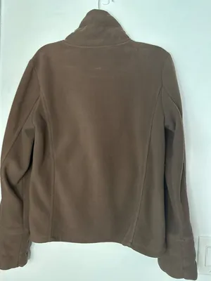 Carole Little Sweater Jacket Women’s M Brown Button Front Fall Layering cozy thumbnail 4