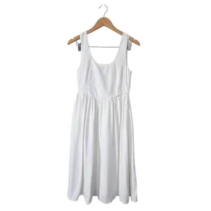 Rolla's Leoni Dress Size XS White‎ Sleeveless Midi NWT thumbnail 5