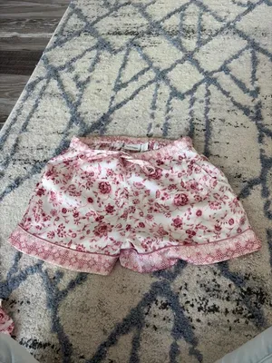 Haute hippie pink floral print lounge/pajama set (size small) thumbnail 5