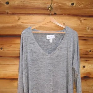 Joseph Ribkoff Grey Tunic Top thumbnail 4