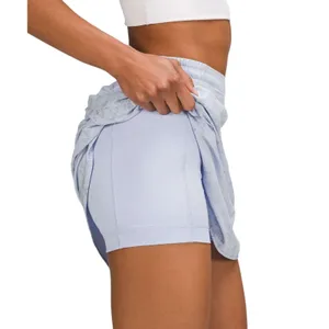Lululemon Hotty Hot High-Rise Skirt Long Gravel Dust Pastel Blue Multi thumbnail 5