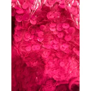 Sherri Hill 53448‎ Neon Pink Sequin Two Piece Gown High Slit Dress Sz 4 NWT thumbnail 6