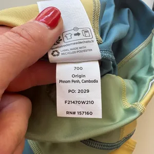 Cotopaxi Maestra Tight Women XS Blue Yellow Colorblock Pockets F21470W210 thumbnail 6