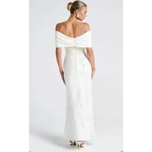 Babyboo EMBERLY MAXI DRESS - IVORY NWT Size Medium thumbnail 4