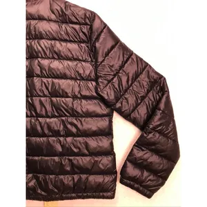 Calvin Klein Puffer Jacket Womens Medium‎ Black Sorona Insulated Lightweight thumbnail 8