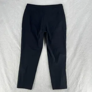 Lululemon On The Move‎ Pant Lightweight Womens 10 Black Tailored Sweat Wicking thumbnail 6