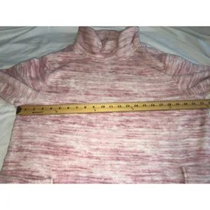 Stan Herman Lounge Set Pajamas Size L Pink Plush Cozy Pockets Long Sleeves thumbnail 5