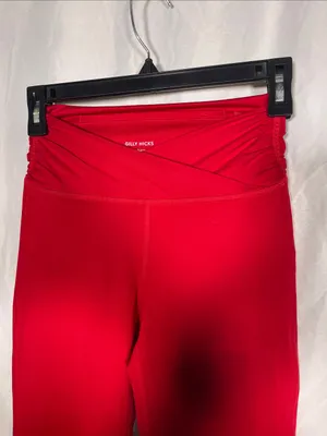 Gilly Hicks Womens Active Recharge Bootcut Yoga Flare Pant Crimson Red Small thumbnail 4