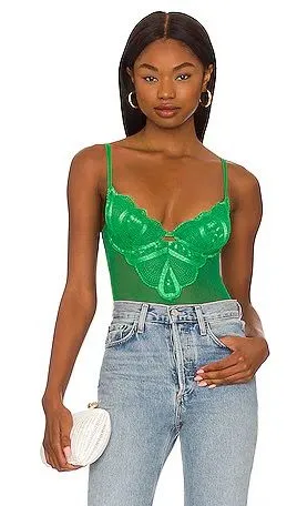 Revolve Kat the label zephyr bodysuit thumbnail 1