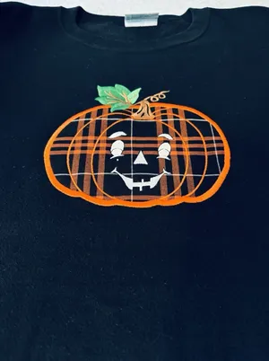 Vintage MC2 Energy Halloween Sweatshirt Size XL Pumpkin Jack O'Lantern Retro thumbnail 1