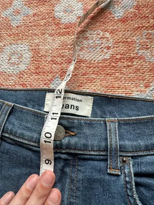 Reformation jeans high and skinny jeans in rhine wash size 26 made in USA thumbnail 8