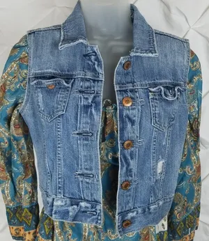 American Eagle denim vest thumbnail 1