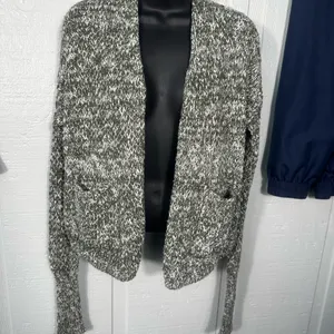 Abercrombie & Fitch Green and White Womens Cardigan Size XS EUC thumbnail 2