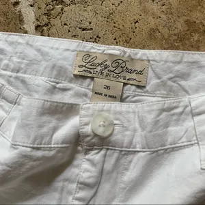 Lucky Brand Lace Trim Cotton Shorts 26 Eyelet White S thumbnail 8