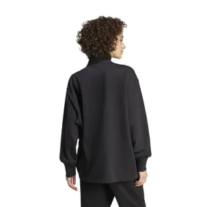Adidas Sweatshirt Womens Large Black All SZN QZ Pullover Athletic Sport IX3811 thumbnail 2
