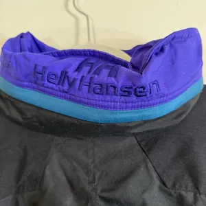 Helly Hansen Vintage Transitional Ski Suit Snowboard Black Purple Large thumbnail 5