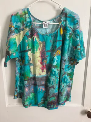 boho top size L thumbnail 2