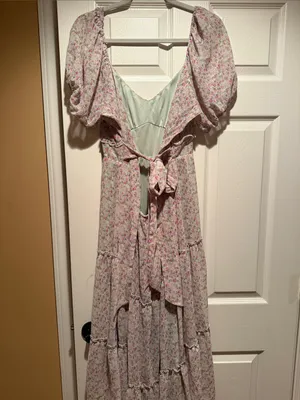 Altar'd State Camryn Double Bow Back Dress - XL thumbnail 4
