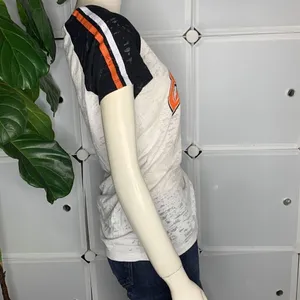 Genuine Merchandise Campus Lifestyle San Francisco Giants Burnout V Neck Top Siz thumbnail 8