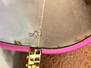 Ray Ban Aviator Full Color Pink & Gold 58mm thumbnail 8