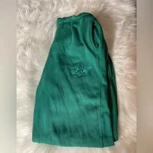 Boys Lie Josh Grunfeld Vintage Sweatpants in Emerald Green thumbnail 6