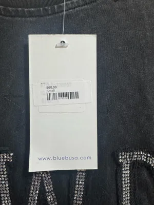 Distressed Howdy T Shirt Black thumbnail 2