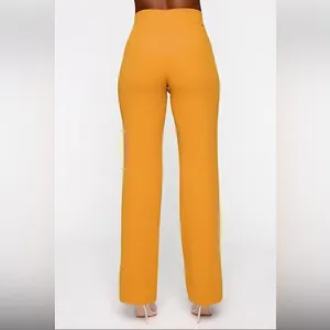 Retrology mustard pants size medium waist and inseam is pictured NWOT thumbnail 4