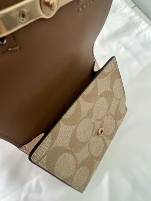 Coach Rowan Satchel In Colorblocked And Matching Wallet thumbnail 9