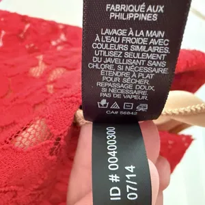 NWT Express Red‎ Lace Backless Short Long Sleeve Mini Dress Y2K Cocktail Party L thumbnail 5