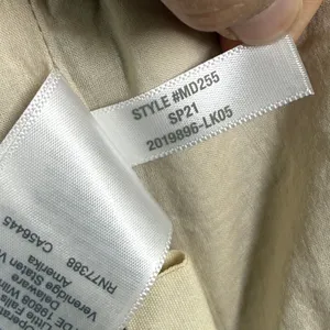 Madewell MD255 Linen Blend Belted Blazer Jacket Beige XXS New‎ thumbnail 9