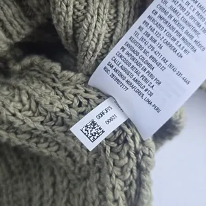 American Eagle Olive‎ Green V-neck Slouchy Sweater Small thumbnail 6