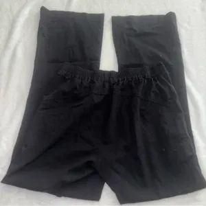 Healing hands purple label Black scrub Pants, size small thumbnail 2